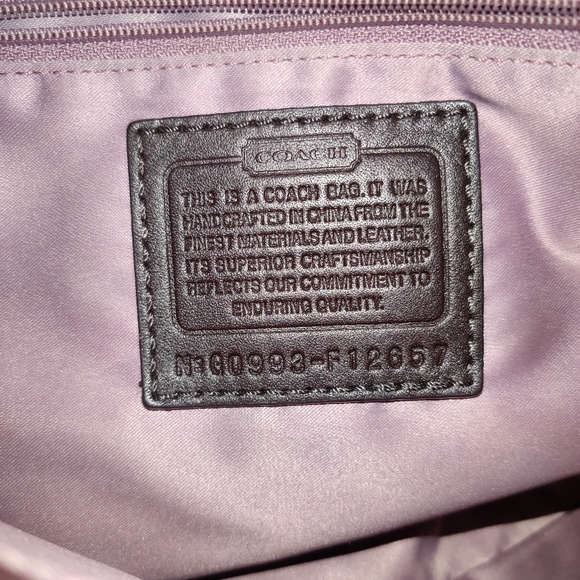 Vintage 90s Coach brown shoulder hobo bag - Picture 5 of 5